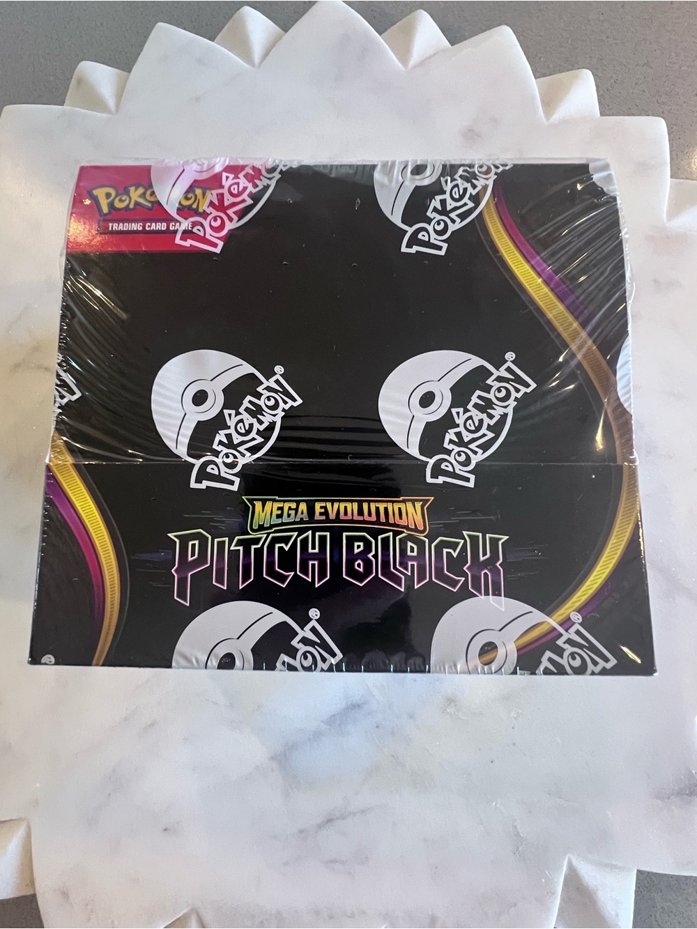 Pokémon Mega Evolution Pitch Black Booster Box New Never Opened Factory Sealed